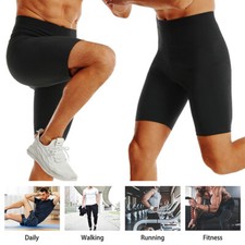 Men Sauna Shorts Shorts Workout Slimming Fat Burning Fitness Shorts