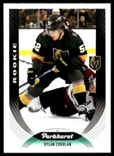 2020-21 Parkhurst #301 Dylan Coghlan Vegas Golden Knights Rookie Hockey Card