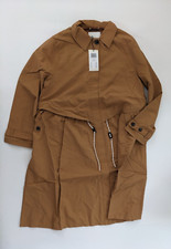 Masai L Women's Tilia Coat Jacket A-shape Loose Chipmunk Designer Msrp 211 Nwt