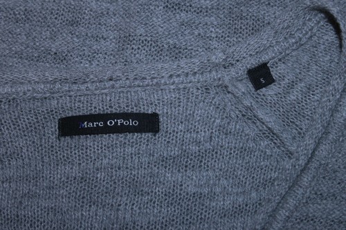 MARC O'POLO womens wool grey pullover jumper sweater Size S - Picture 6 of 7
