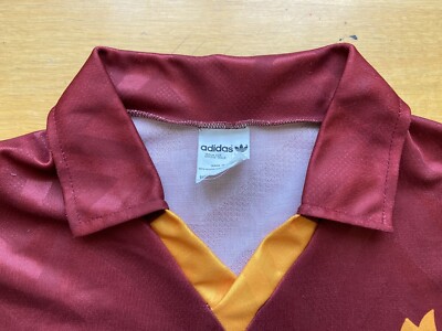 ROMA 1990 1991 HOME FOOTBALL SHIRT SOCCER JERSEY ADIDAS sz XL MEN