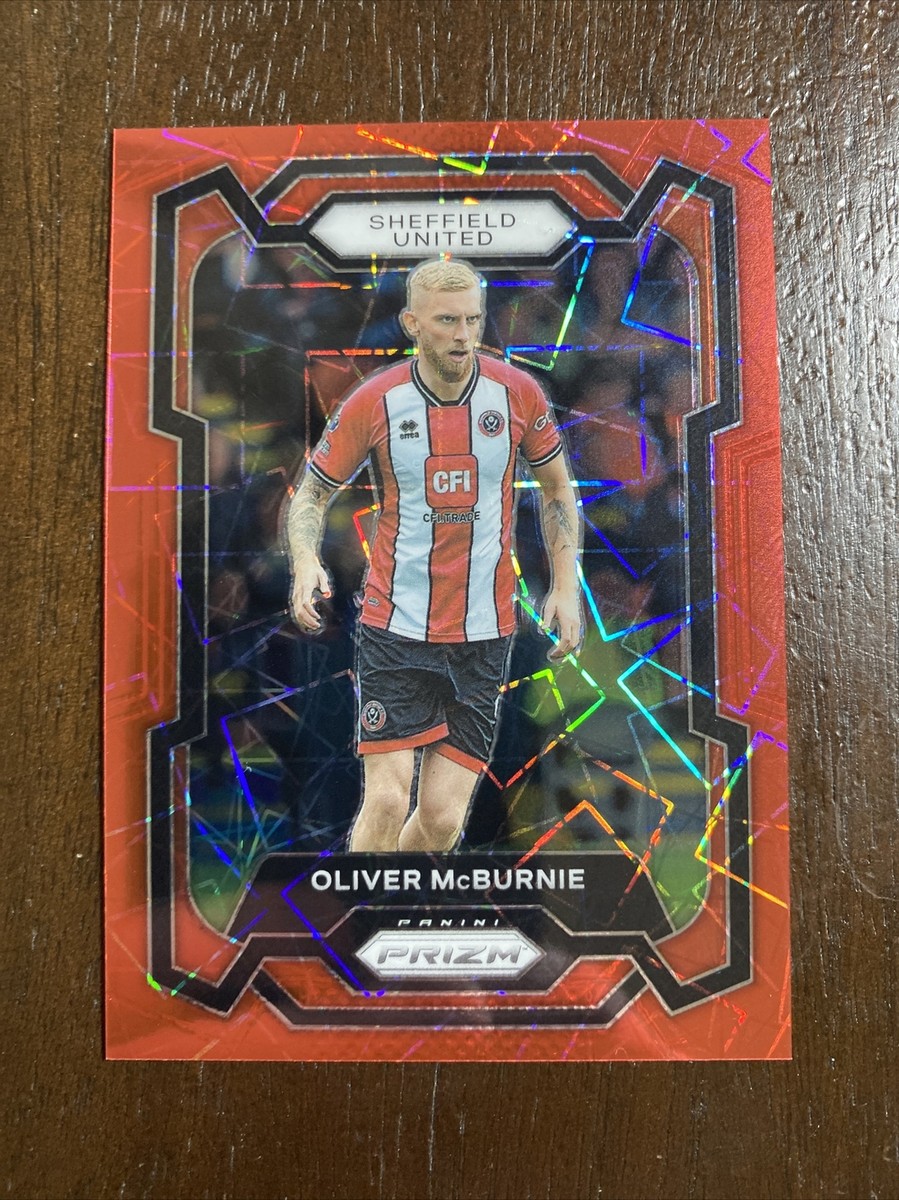 2023-24 PRIZM EPL PREMIER LEAGUE RED LAZER 36/49 OLIVER McBURNIE 