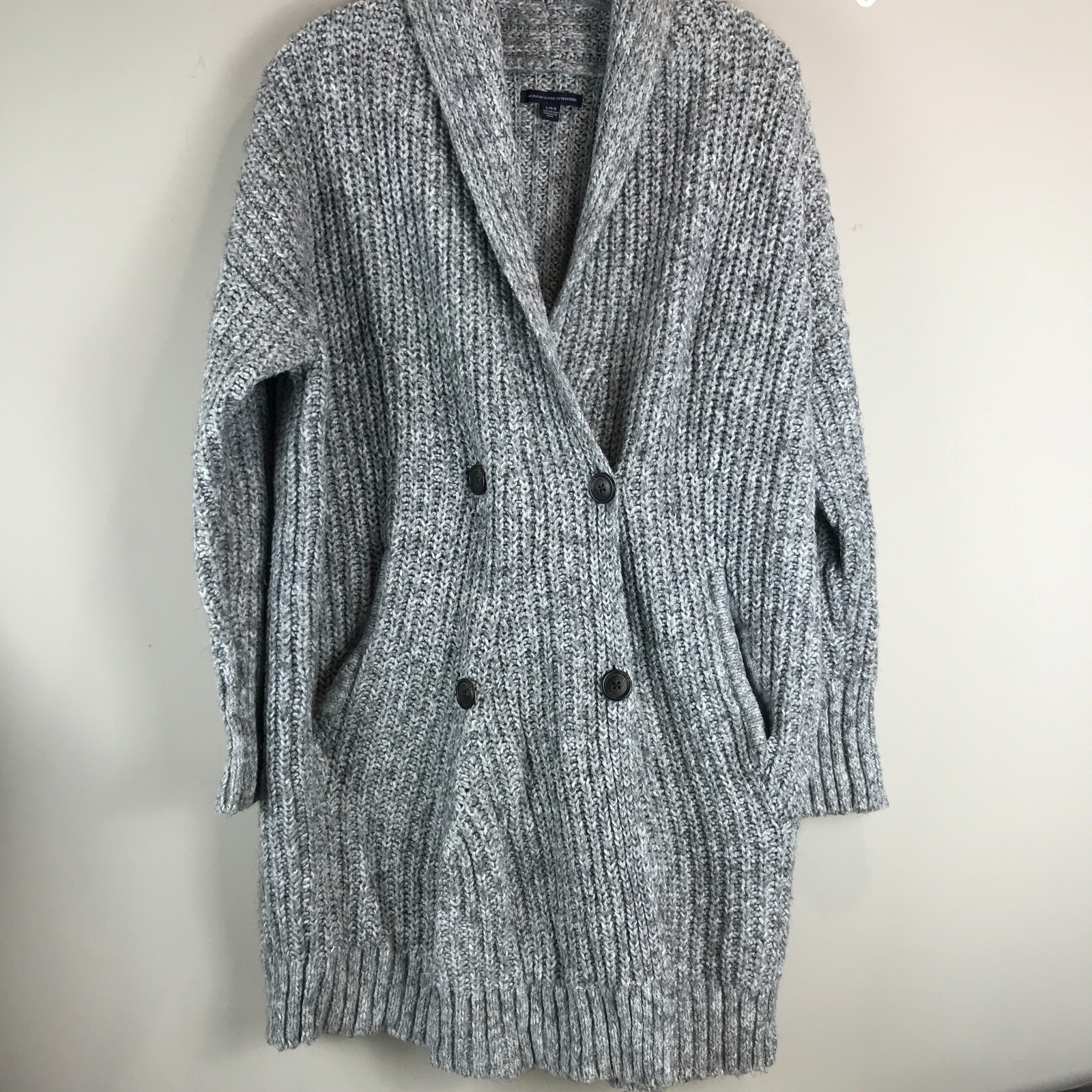 Women's American Eagle Double breasted Cardigan S… - image 1