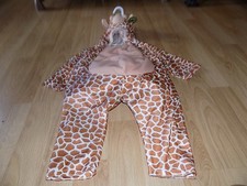 Toddler Size 2-4 Chrisha Playful Plush Giraffe Halloween Costume Jumpsuit New