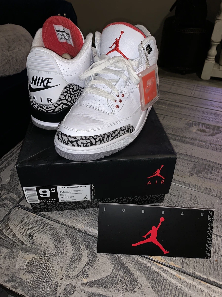 Jordan 3 hotsell 88 release date