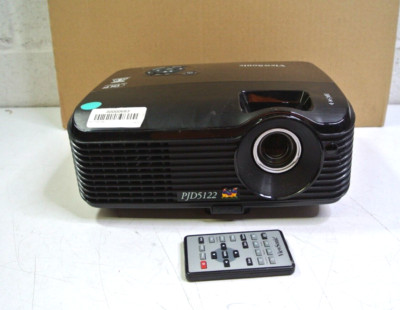 Viewsonic PJD5122/VS13308 DLP Projector 148 Lamp Hours (NO POWER CORD)
