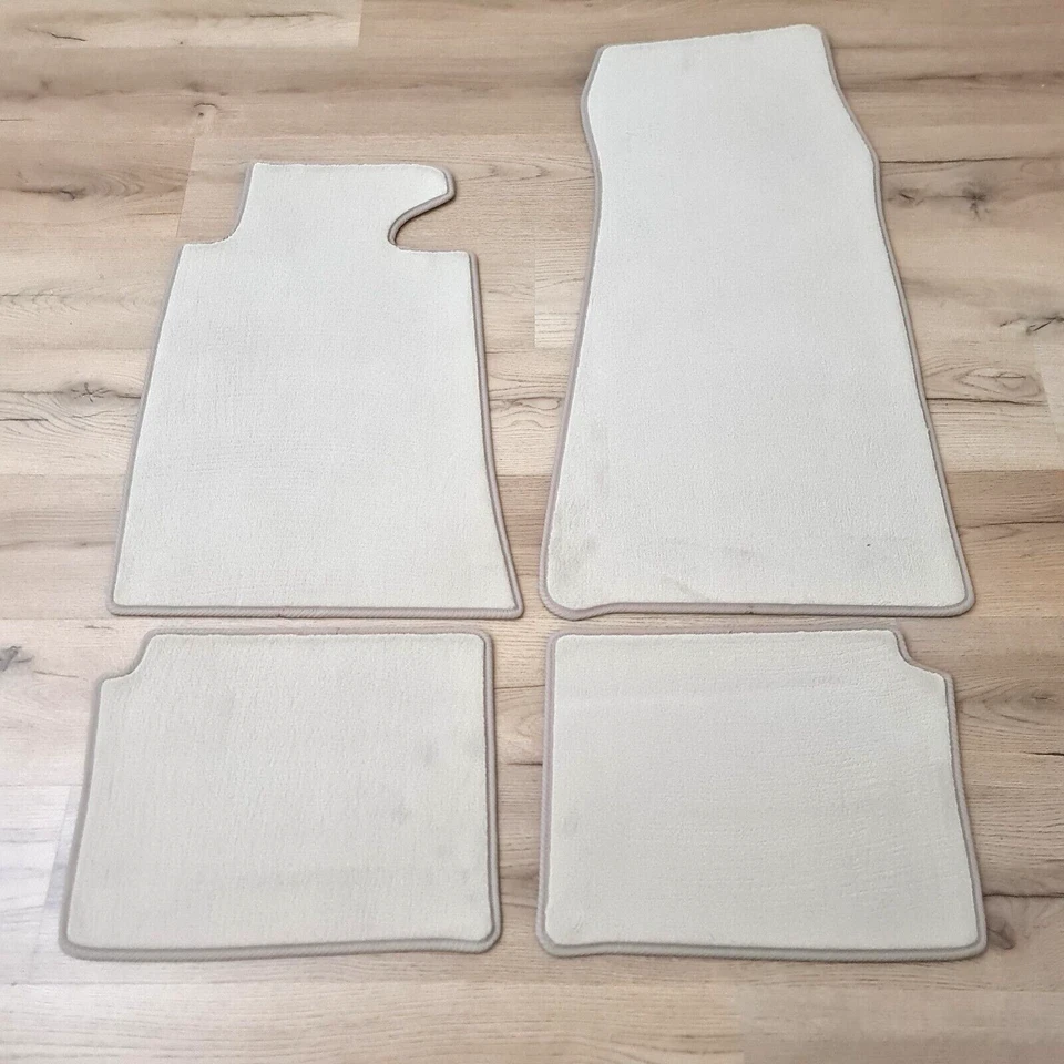 Alfombrillas de coche tostadas para BMW 5 E34 impermeables beige alfombra revestimientos automáticos alfombra nuevas Foto 2 de 4