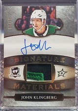 John Klingberg 18/19 Upper Deck The Cup Signature Materials /99