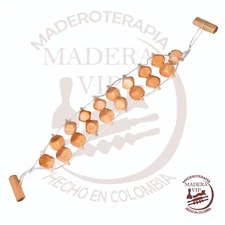 Colombian wood  Belt Maderoterapia Colombiana Cinturon Doble Cubos cellulite
