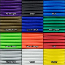 Paracord Planet 1/2" Elastic Bungee Nylon Shock Cord Crafting Stretch String