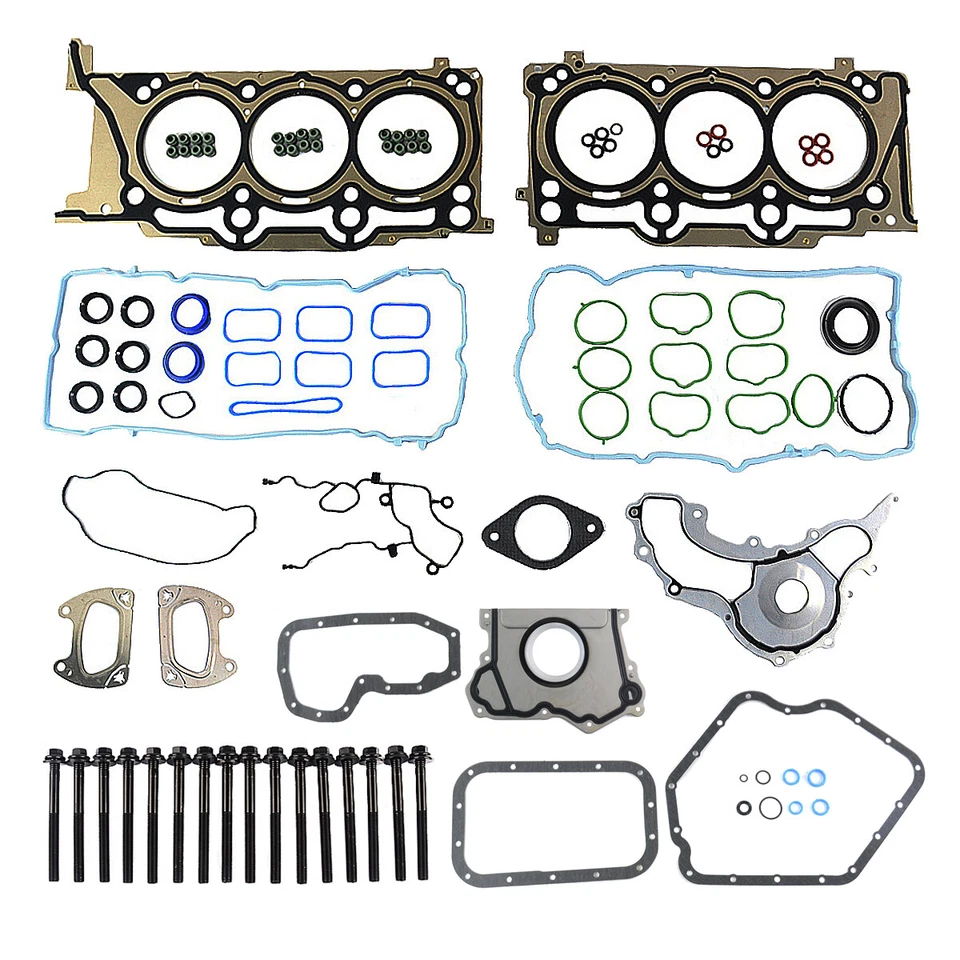Juego completo de juntas para Chrysler 300 Jeep Wrangler Dodge Charger 2011-2016 3,6 L V6 Foto 4 de 4