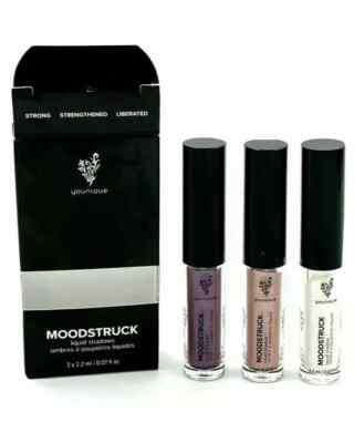 Original Younique Moodstruck Liquid Lidschatten 3er Set Pack 3 x 2,2 ml