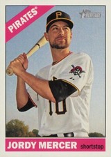 2015 Topps Heritage High Number - Jordy Mercer #565