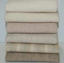 HAND DYED RH WOOL Mill-Dyed ~ "IBBITY BIBBITY BOBBITY BOO" (6-pc. collection)