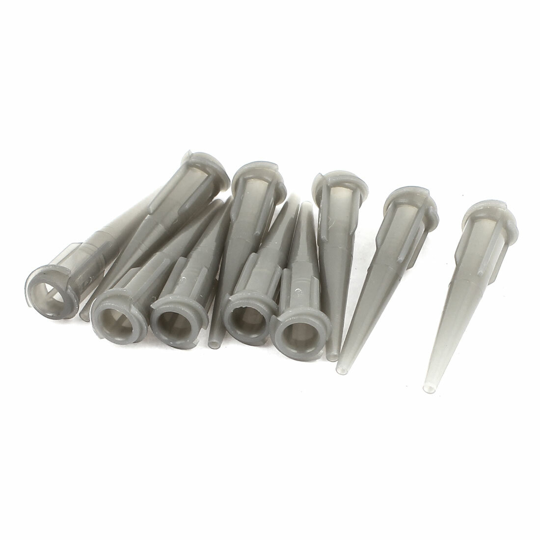 10 Pcs Plastic Tapered Pinhead Blunt Glue Liquid Dispenser Needle Tips