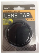Bower 67mm Snap on Lens Cap for Nikon Canon Sony Tamron Lens  