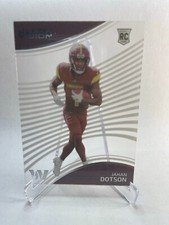 2022 Panini Chronicles - Clear Vision Football #CVR-19 Jahan Dotson (RC) Rookie