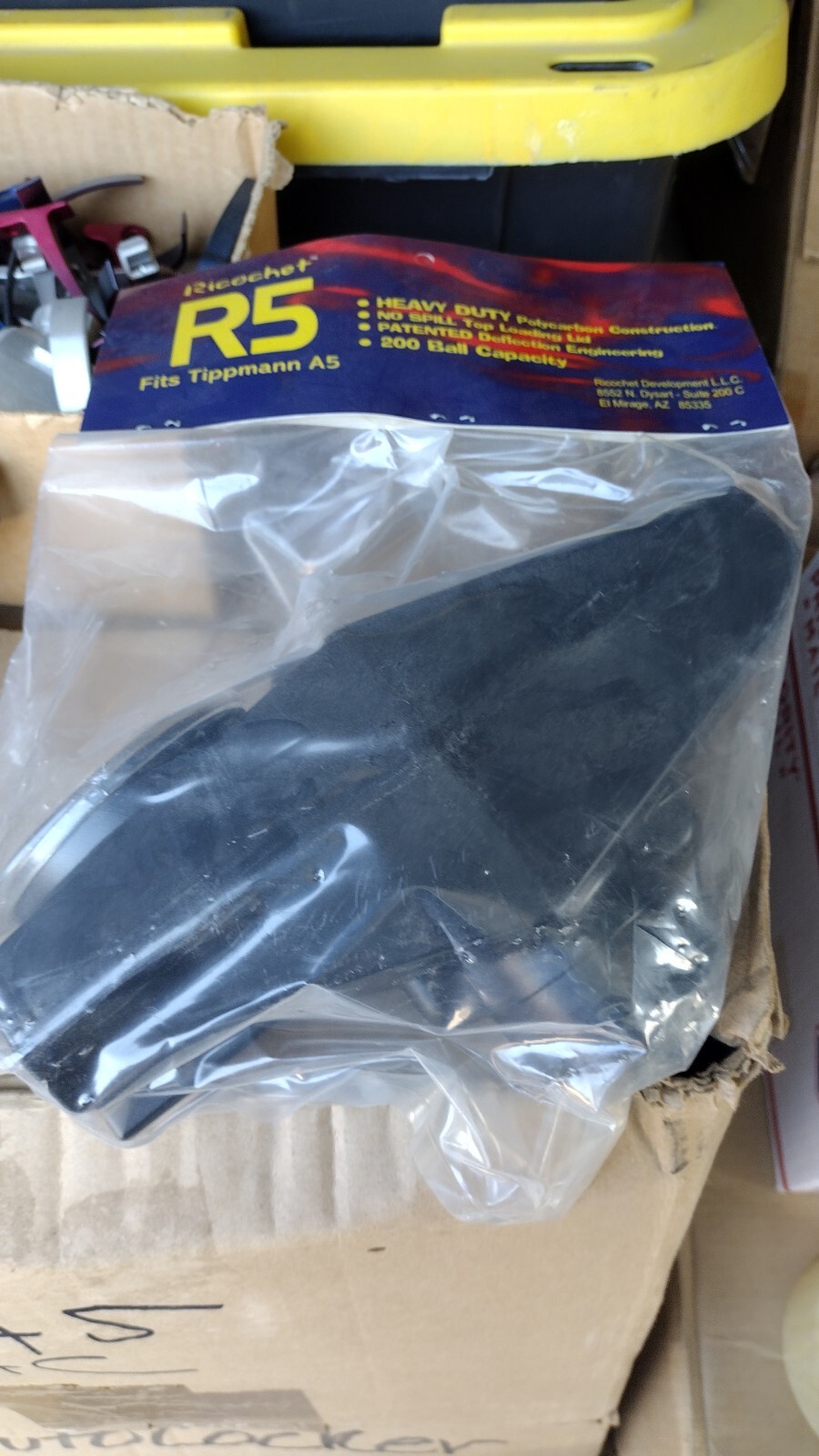 RICOCHET R5 HOPPERS TIPPMANN A5 OR X7 Phenom Or X7 PAINTBALL MARKER