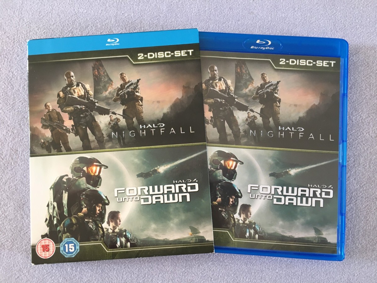 Halo Forward Unto Dawn Nightfall (Box Set) (Blu-ray, 2015) for