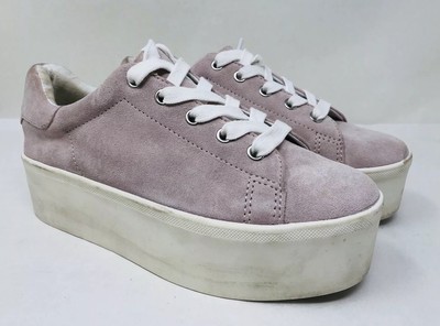 steve madden suede platform sneakers