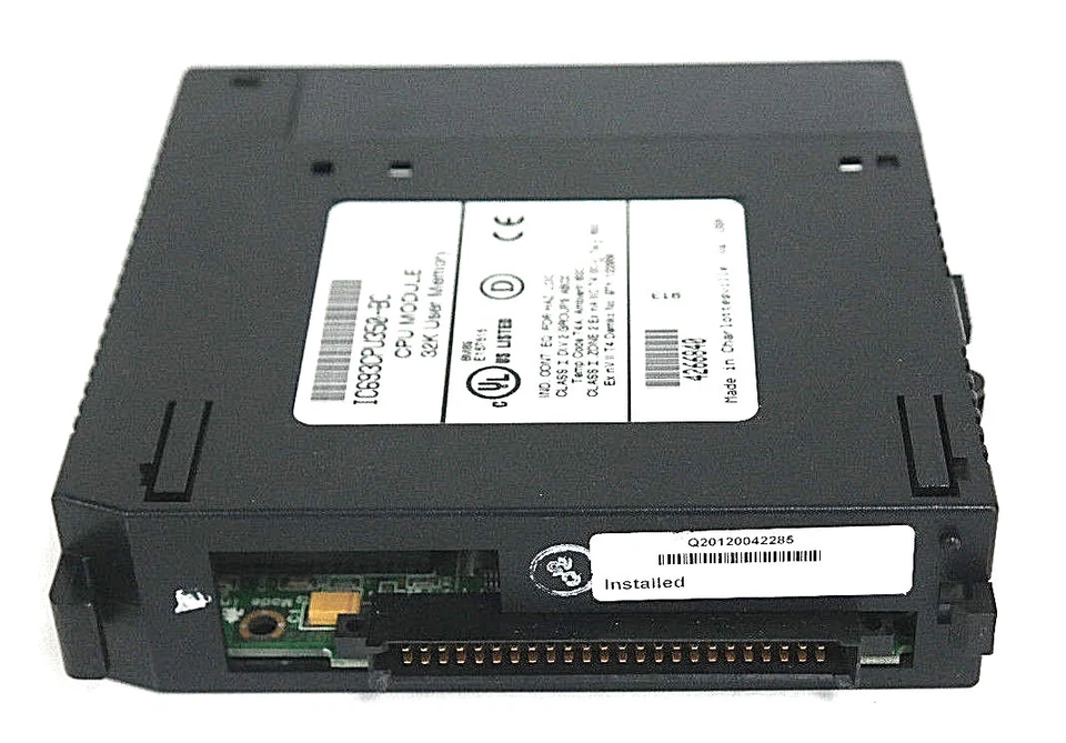 GE FANUC IC693CPU350-BC CPU MODULE 32K USER MEMORY IC693CPU350BC - Image 3 of 4