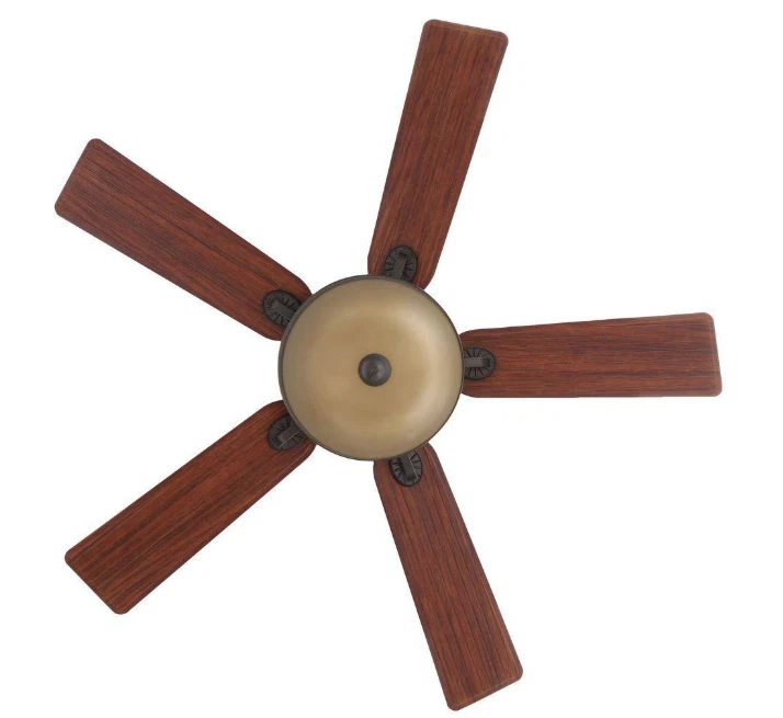 Hampton Bay Radcliffe 52 in. Indoor/Outdoor Natural Iron Ceiling Fan - Image 3 of 3