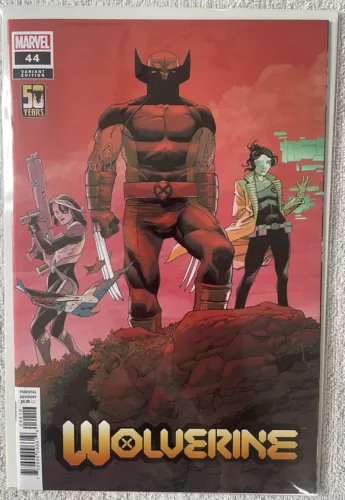 WOLVERINE 44 NM 1:25 SHALVEY VARIANT SABERTOOTH WAR MARVEL COMICS 2024