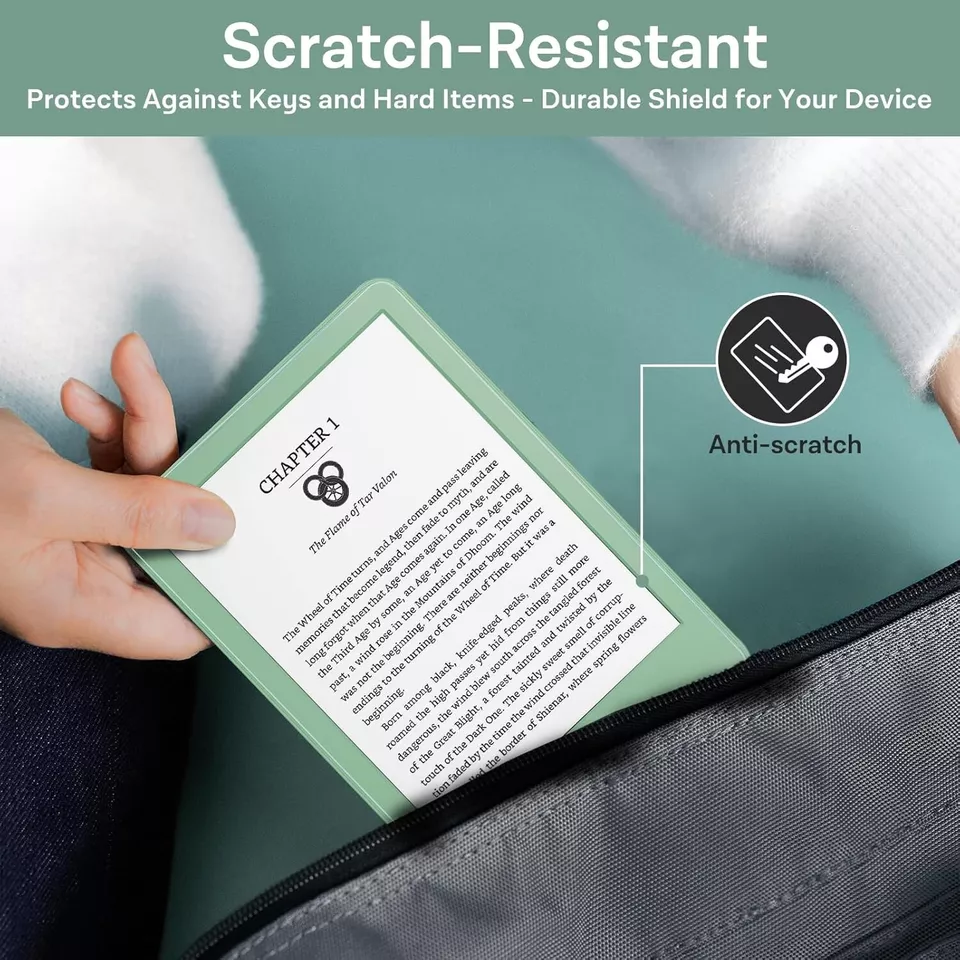 New Amazon Kindle 6'"(11th Generation 2024/2022) Tempered Glass Screen Protector - Image 2 of 4