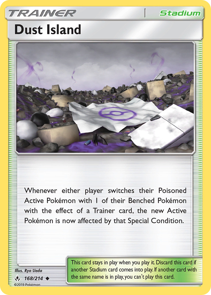 Dust Island 168/214 Uncommon | Unbroken Bonds | Pokemon Card