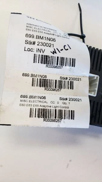 BMW 535I 2008 E60 E63 E65 control de luz adaptativo Foto 4 de 4