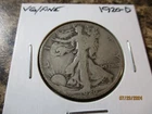 1920-D WALKING LIBERTY SILVER HALF DOLLAR VG/FINE    882