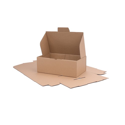 Brown Mailing Box Shipping Carton A4 A5 Small Medium Large Cardboard Mailer - Picture 5 of 10