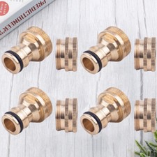 4 Sets M22 Hose Adapter Brass Water Hose Conectors Sink Faucet Brass Connector