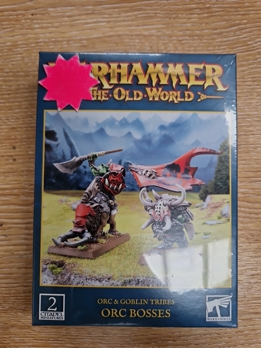 Warhammer The Old World Orc & Goblin Tribes - Orc Bosses