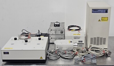 Nikon D-Eclipse C1 Confocal Microscope System w/Coherent Sapphire Laser Unit