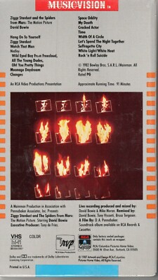 Ziggy Stardust and The Spiders from Mars David Bowie (*) BRAND NEW