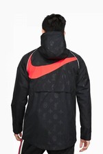 LFC Nike Mens Black All Weather Full zip hooded track Jacket M