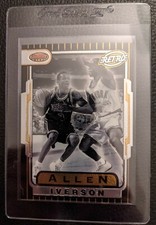 1996 BOWMANS BEST RETRO #TB13 ALLEN IVERSON ROOKIE CARD RC SIXERS HOF