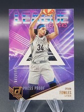 2019 Panini Donruss WNBA LEAGUE LEADERS SILVER /199 SYLVIA FOWLES LYNX #10