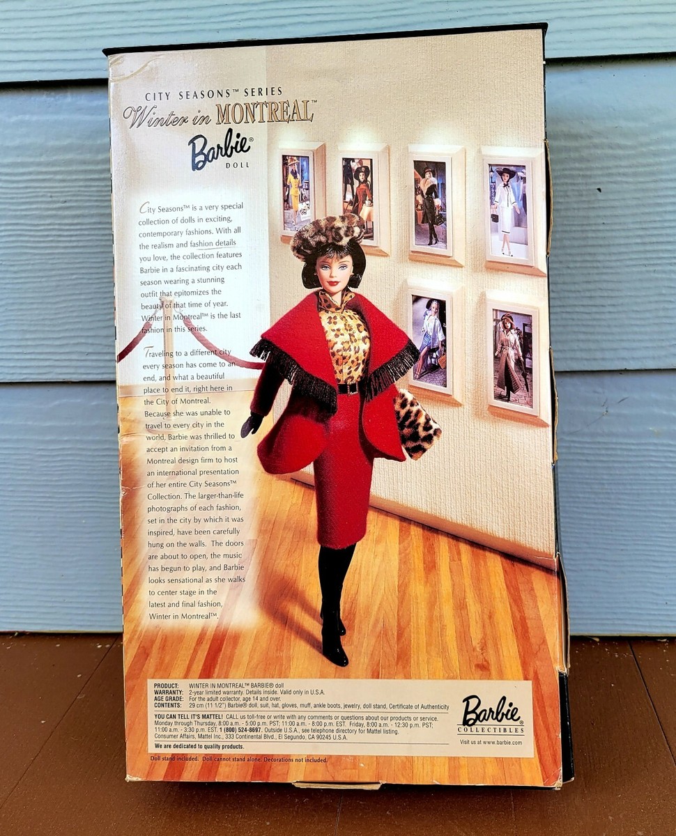 Winter in Montreal 1999 Barbie Doll for sale online | eBay