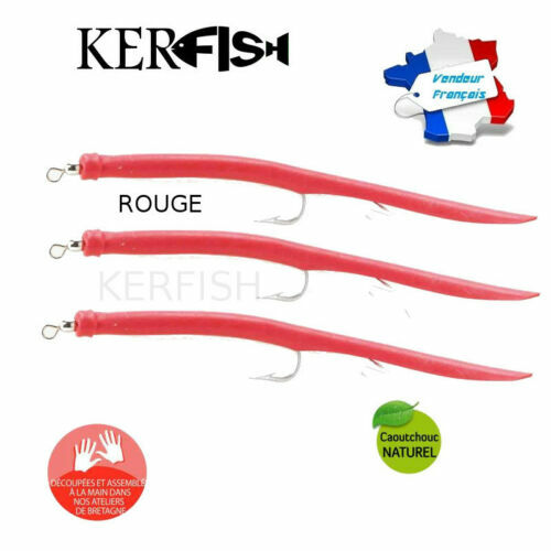 Leurre Souple STORM – Anguille De Sable 25cm – Blister De 4 Pièces (FG40)