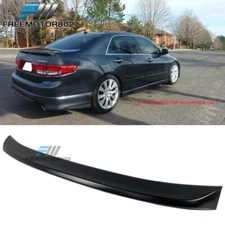 Fits 03-05 Honda Accord Sedan OE Style Unpainted Rear Trunk Spoiler Tail Wing