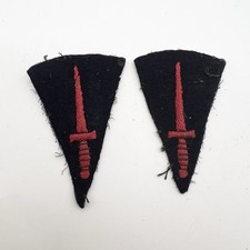 Genuine WW2 Commando Group Formation Signs