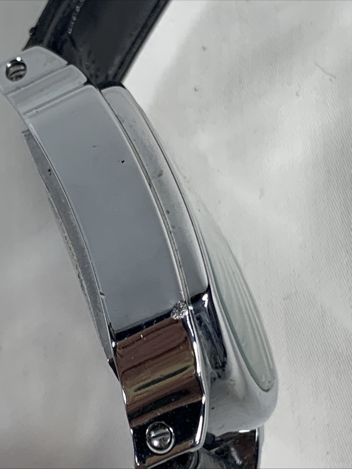 Watch/Automatic Winding/Skeleton/White Black A385 - image 6