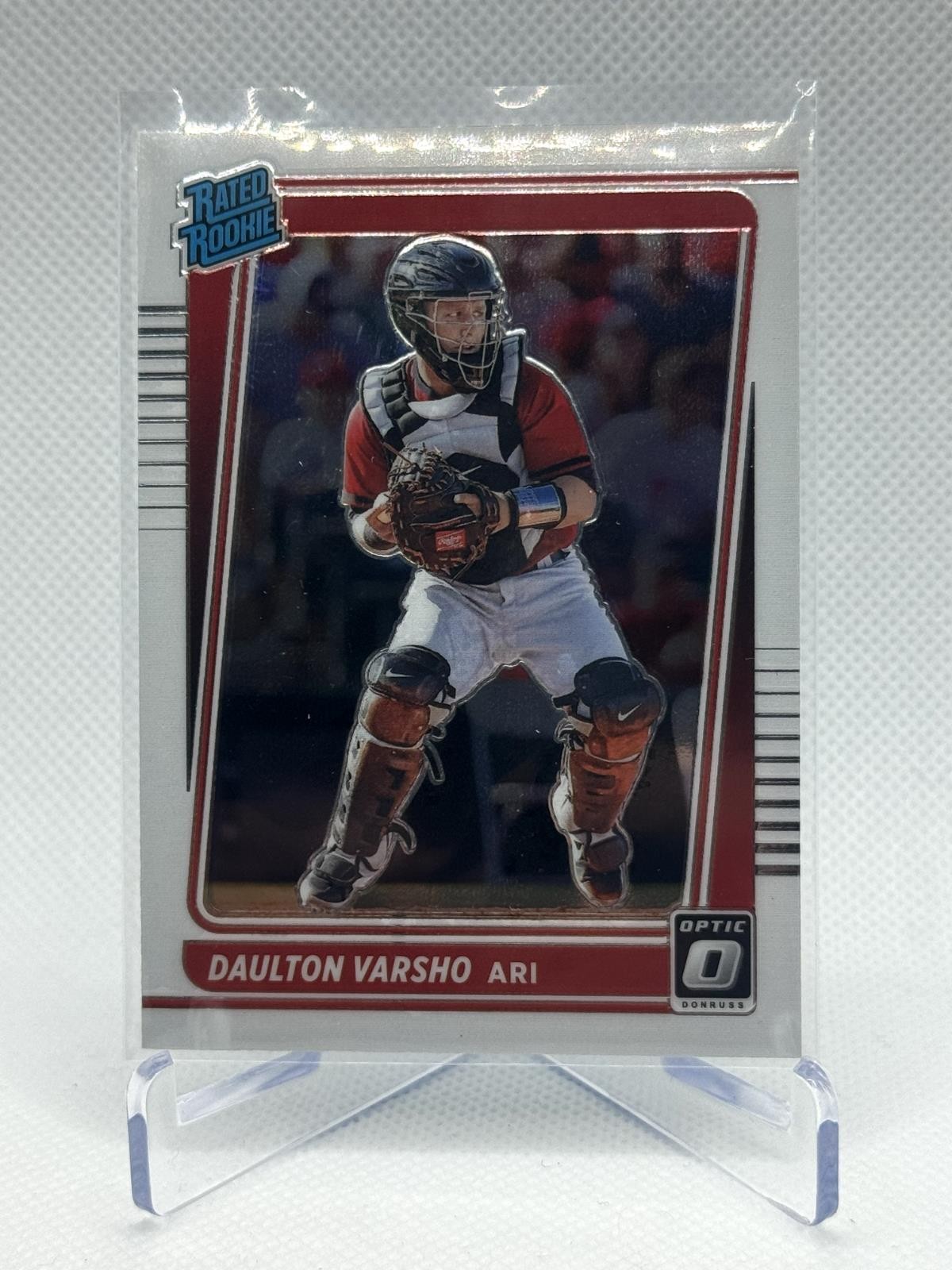2021 Donruss Optic #46 Daulton Varsho Rated Rookie