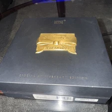 McIntosh 50th Anniversary Mont Blanc Special Edition Engraved Pen 14k Trim