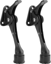 4" Kickdown Door Stoppers for Bottom of Door, Flip down Door Stop  Drop down On