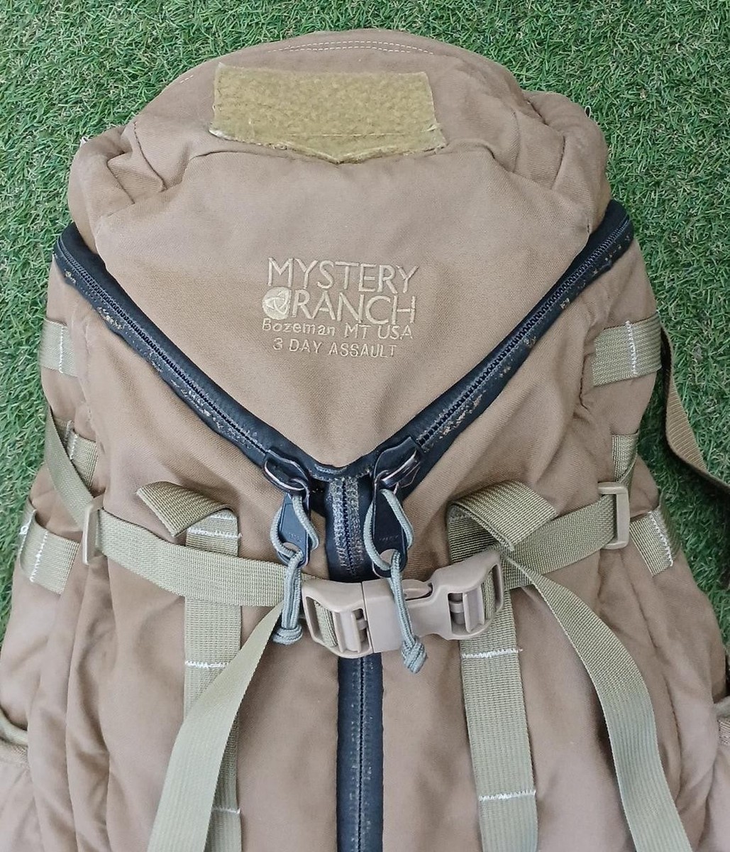 Mystery Ranch 3 Day Assault Backpack Coyote Brown Tactical