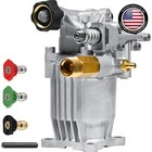Rust-Resistant 3/4" Shaft Horizontal Pressure Washer Pump - Honda Compatible