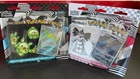 Pokémon Artset 2x Tripack EV10.5 Foudre Noire & Flamme Blanche FR Scellé Carte